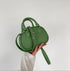 Solid Color Cross Body Hand Bag